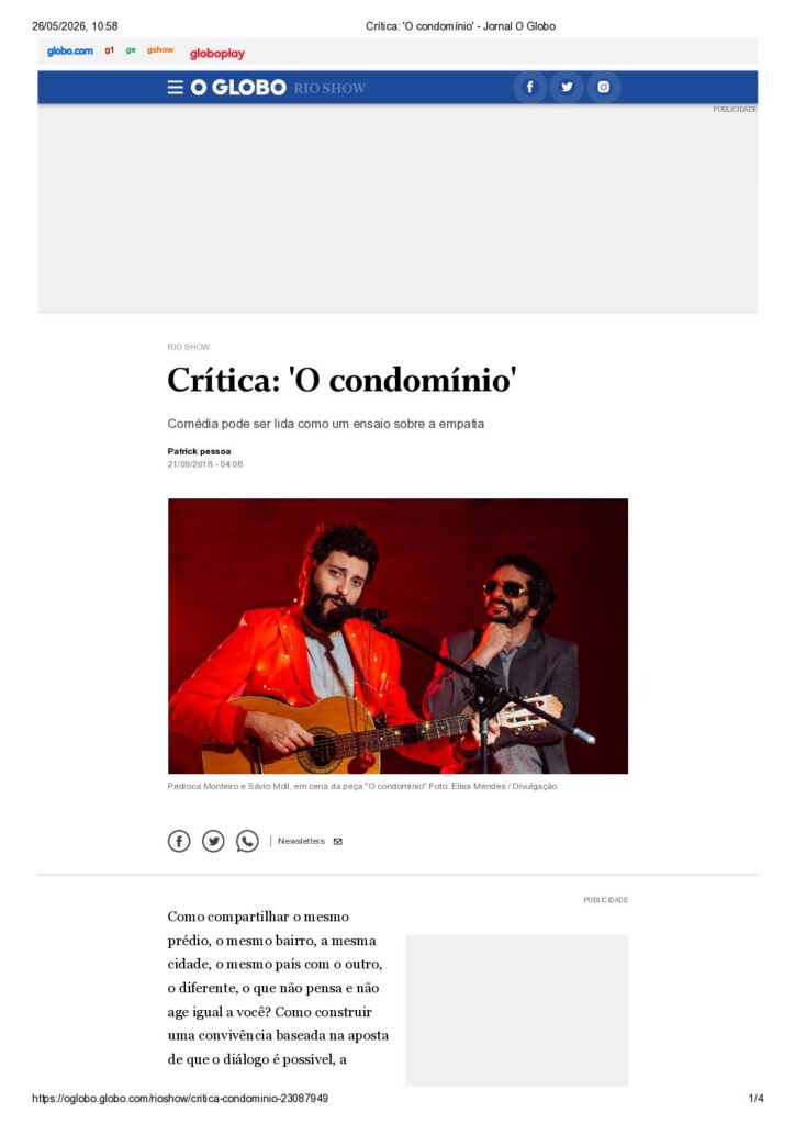 O Globo | Rio Show