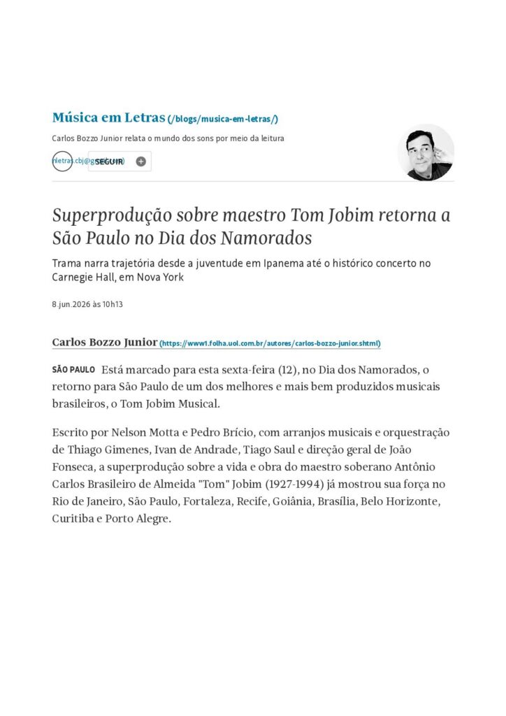 Carlos Bozzo Junior | Folha